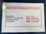 Winter openingstijden Hooked On Fishing